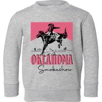 Oklahoma Smokeshow Western Oklahoma Smokeshow Toddler Sweatshirt