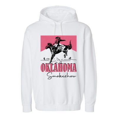 Oklahoma Smokeshow Western Oklahoma Smokeshow Garment-Dyed Fleece Hoodie