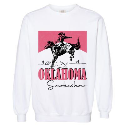 Oklahoma Smokeshow Western Oklahoma Smokeshow Garment-Dyed Sweatshirt