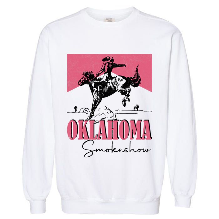 Oklahoma Smokeshow Western Oklahoma Smokeshow Garment-Dyed Sweatshirt