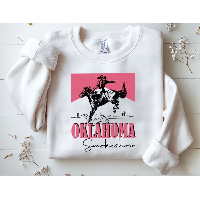 Oklahoma Smokeshow Western Oklahoma Smokeshow Sweatshirt
