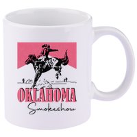 Oklahoma Smokeshow Western Oklahoma Smokeshow 11oz C Handle Ceramic Mug