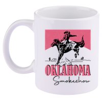 Oklahoma Smokeshow Western Oklahoma Smokeshow 11oz C Handle Ceramic Mug