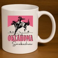 Oklahoma Smokeshow Western Oklahoma Smokeshow 11oz C Handle Ceramic Mug