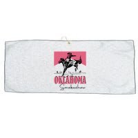 Oklahoma Smokeshow Western Oklahoma Smokeshow Large Microfiber Waffle Golf Towel