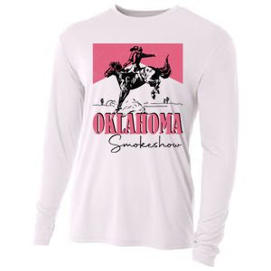 Oklahoma Smokeshow Western Oklahoma Smokeshow Cooling Performance Long Sleeve Crew