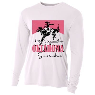 Oklahoma Smokeshow Western Oklahoma Smokeshow Cooling Performance Long Sleeve Crew