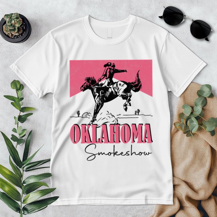 Oklahoma Smokeshow Western Oklahoma Smokeshow Premium T-Shirt