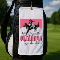 Oklahoma Smokeshow Western Oklahoma Smokeshow Golf Towel