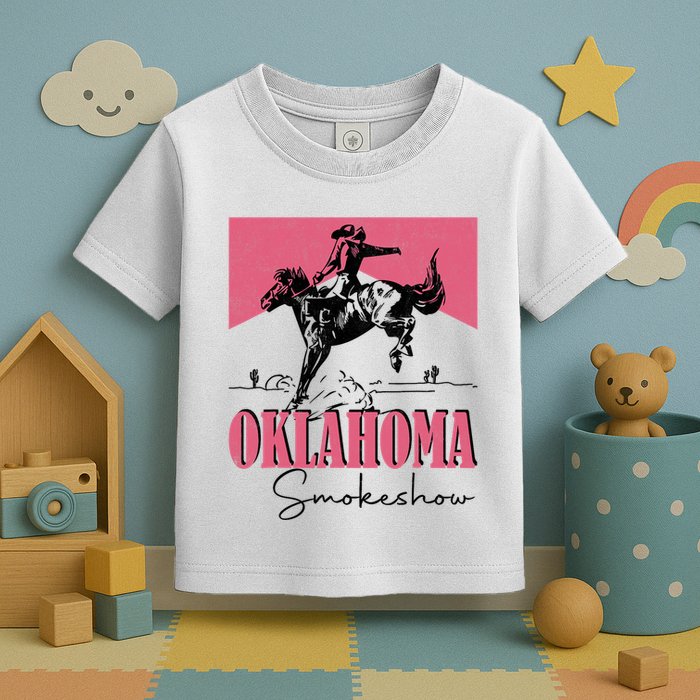 Oklahoma Smokeshow Western Oklahoma Smokeshow Toddler T-Shirt