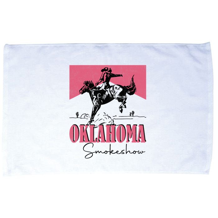 Oklahoma Smokeshow Western Oklahoma Smokeshow Microfiber Hand Towel