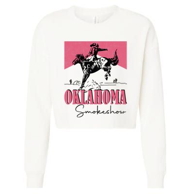 Oklahoma Smokeshow Western Oklahoma Smokeshow Cropped Pullover Crew