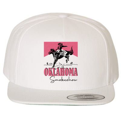 Oklahoma Smokeshow Western Oklahoma Smokeshow Wool Snapback Cap