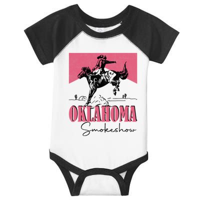 Oklahoma Smokeshow Western Oklahoma Smokeshow Infant Baby Jersey Bodysuit