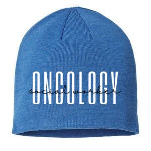 Oncology Social Worker Msw Oncology Social Work Gift Sustainable Beanie