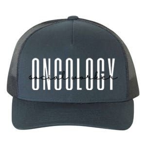 Oncology Social Worker Msw Oncology Social Work Gift Yupoong Adult 5-Panel Trucker Hat