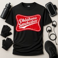 Oklahoma Smokeshow Western Country Music Cooling Performance Crew T-Shirt