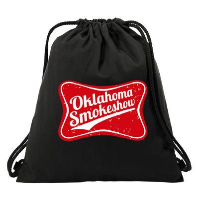 Oklahoma Smokeshow Western Country Music Drawstring Bag
