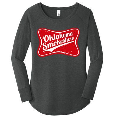 Oklahoma Smokeshow Western Country Music Women's Perfect Tri Tunic Long Sleeve Shirt