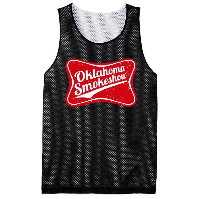 Oklahoma Smokeshow Western Country Music Mesh Reversible Basketball Jersey Tank