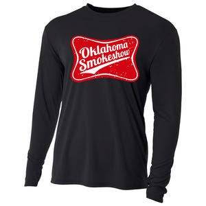 Oklahoma Smokeshow Western Country Music Cooling Performance Long Sleeve Crew