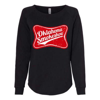 Oklahoma Smokeshow Western Country Music Womens California Wash Sweatshirt