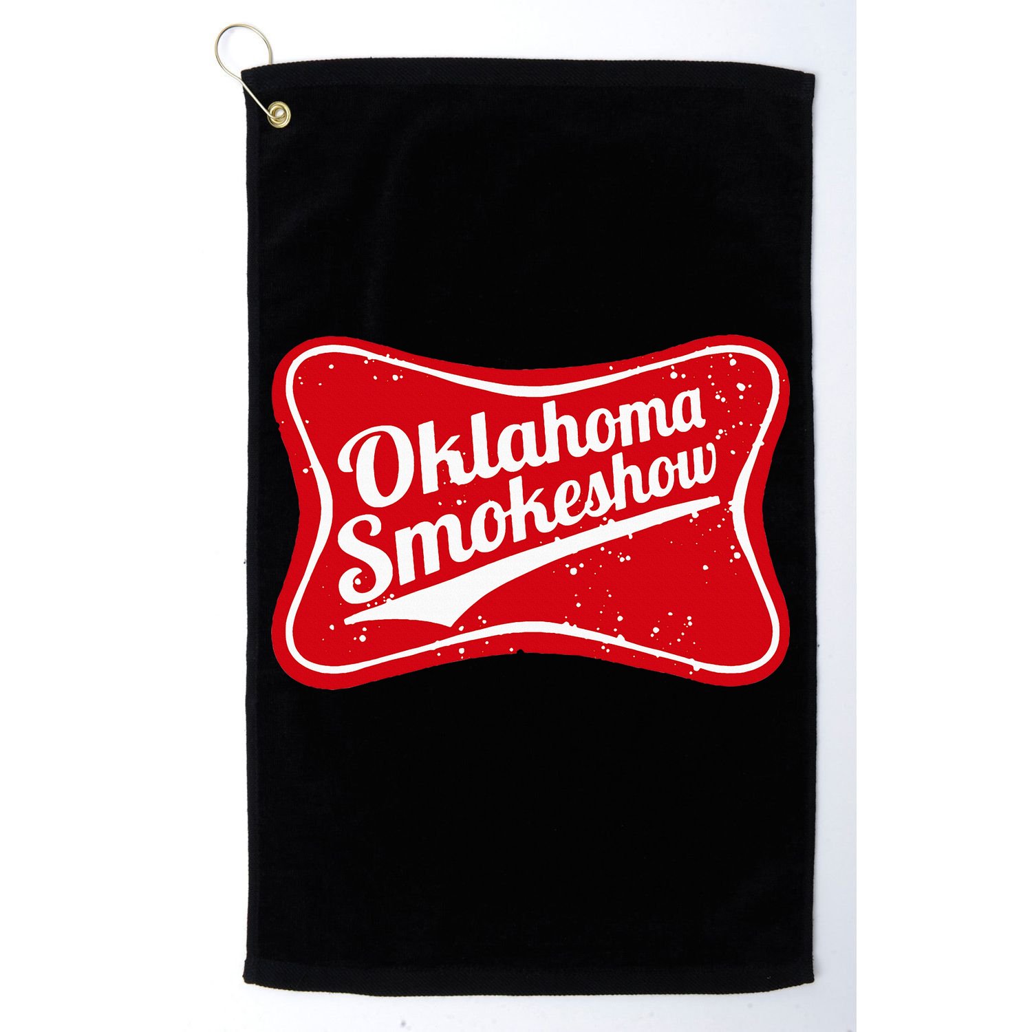 Oklahoma Smokeshow Western Country Music Golf Towel