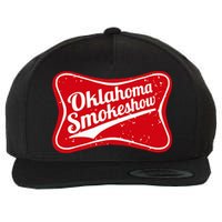 Oklahoma Smokeshow Western Country Music Wool Snapback Cap
