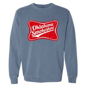 Oklahoma Smokeshow Western Country Music Garment-Dyed Sweatshirt