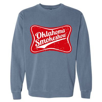 Oklahoma Smokeshow Western Country Music Garment-Dyed Sweatshirt