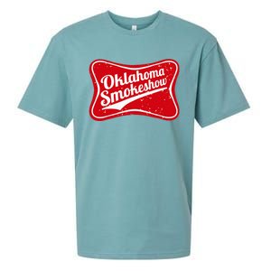 Oklahoma Smokeshow Western Country Music Sueded Cloud Jersey T-Shirt