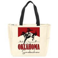 Oklahoma Smokeshow Western Oklahoma Smokeshow Cowboy Zip Tote Bag