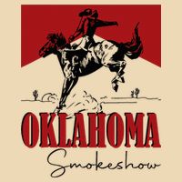Oklahoma Smokeshow Western Oklahoma Smokeshow Cowboy Zip Tote Bag