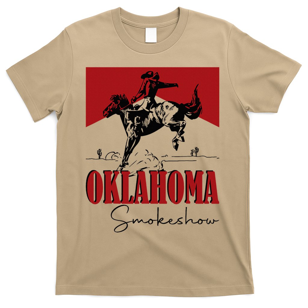 Oklahoma Smokeshow Western Oklahoma Smokeshow Cowboy T-Shirt