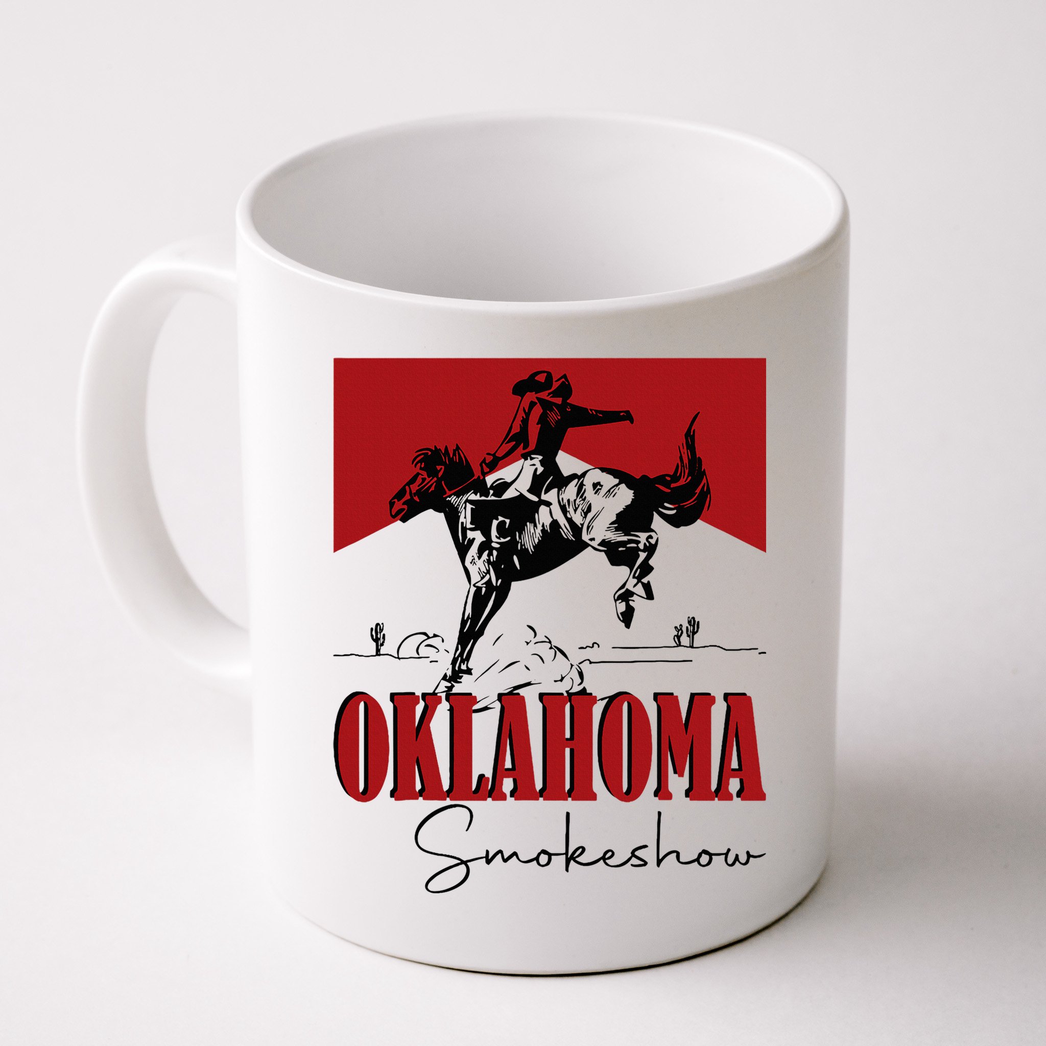 Oklahoma Smokeshow Western Oklahoma Smokeshow Cowboy Mug