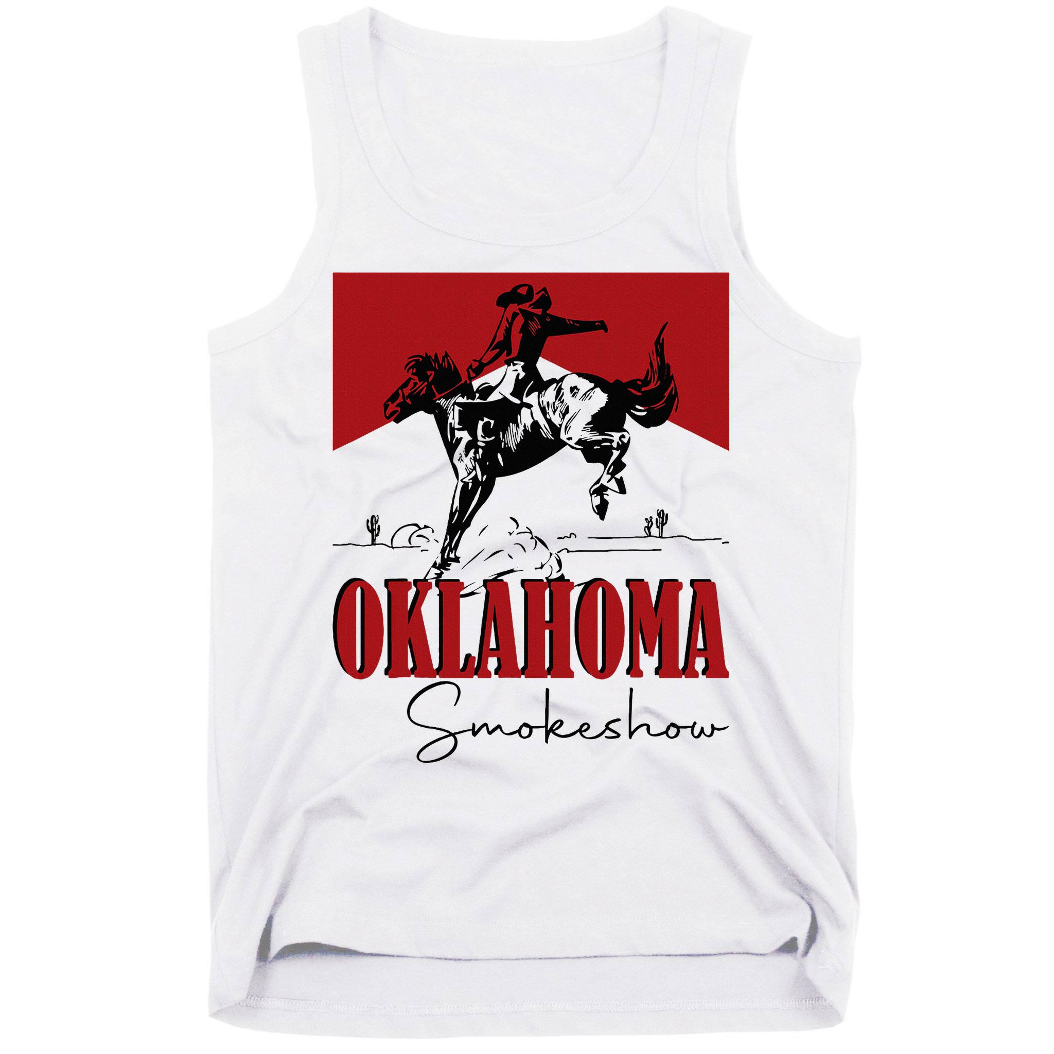 Oklahoma Smokeshow Western Oklahoma Smokeshow Cowboy Tank Top