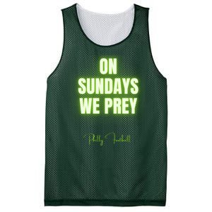 On Sundays We Prey Mesh Reversible Basketball Jersey Tank