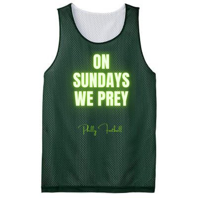 On Sundays We Prey Mesh Reversible Basketball Jersey Tank