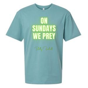 On Sundays We Prey Sueded Cloud Jersey T-Shirt