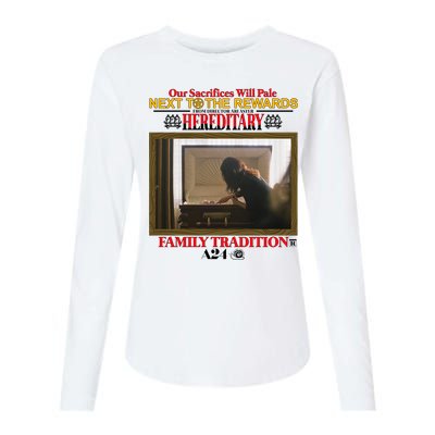 Our Sacrifice Will Pale Next To The Rewards From Director Ari Aster Hereditary Womens Cotton Relaxed Long Sleeve T-Shirt