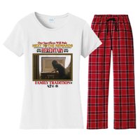 Our Sacrifice Will Pale Next To The Rewards From Director Ari Aster Hereditary Women's Flannel Pajama Set