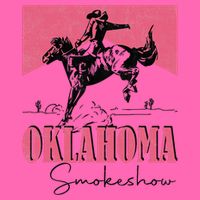 Oklahoma Smokeshow Western Oklahoma Smokeshow Cowboy Rodeo Stripe Pom Pom Beanie