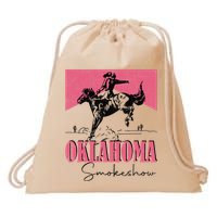 Oklahoma Smokeshow Western Oklahoma Smokeshow Cowboy Rodeo Drawstring Bag