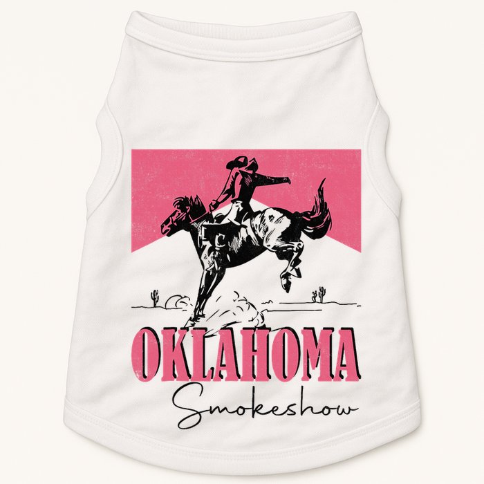 Oklahoma Smokeshow Western Oklahoma Smokeshow Cowboy Rodeo Doggie Tank