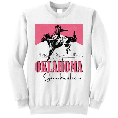 Oklahoma Smokeshow Western Oklahoma Smokeshow Cowboy Rodeo Sweatshirt