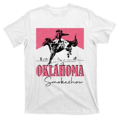 Oklahoma Smokeshow Western Oklahoma Smokeshow Cowboy Rodeo T-Shirt