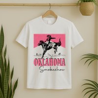 Oklahoma Smokeshow Western Oklahoma Smokeshow Cowboy Rodeo T-Shirt