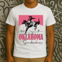 Oklahoma Smokeshow Western Oklahoma Smokeshow Cowboy Rodeo T-Shirt