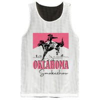Oklahoma Smokeshow Western Oklahoma Smokeshow Cowboy Rodeo Mesh Reversible Basketball Jersey Tank
