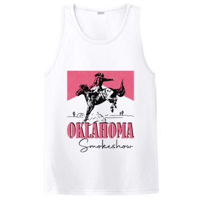 Oklahoma Smokeshow Western Oklahoma Smokeshow Cowboy Rodeo PosiCharge Competitor Tank
